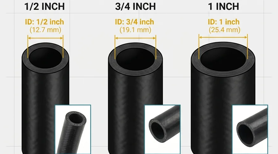 Hortum Ölçüleri Rehberi: 1/2, 3/4, 1 İnç Ne Demek?