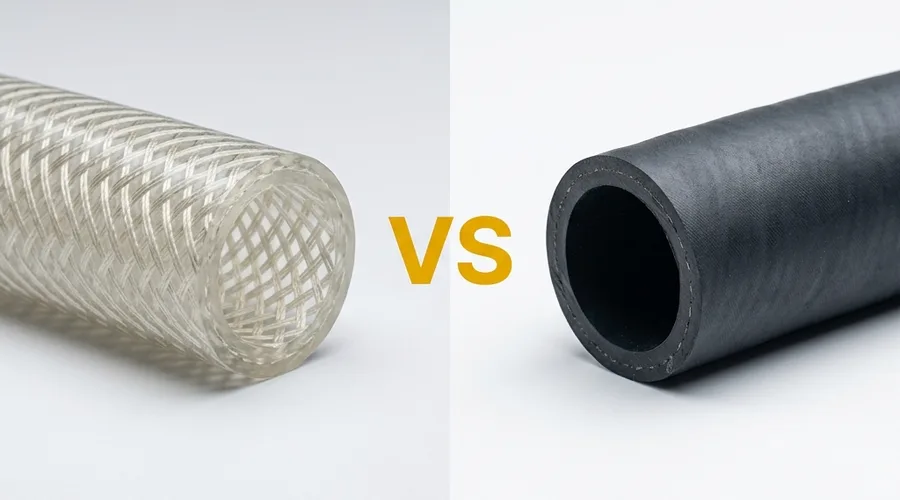 PVC Hortum vs Kauçuk Hortum: Hangisi Daha İyi?